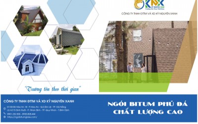 Catalogue Ngói Bitum Phủ Đá Kỷ Nguyên Xanh 2023