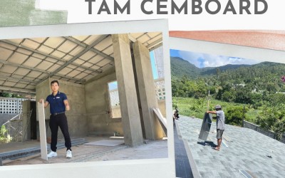 Cách thi công Ngói bitum phủ đá lên tấm Cemboard - KỶ NGUYÊN XANH